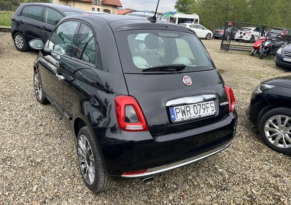 Fiat 500 cena 51600 przebieg: 11000, rok produkcji 2020 z Jarocin małe 137